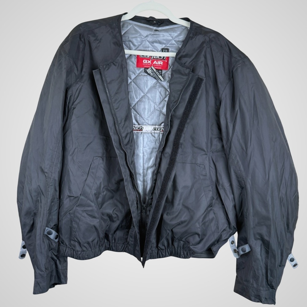 Cortech Mens Motorcycle Jacket Black GX Air‎ Series 2 Full Zip Tour Master XL
